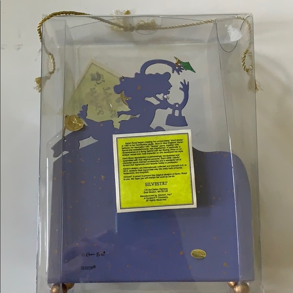 Fanciful Flights Mail Caddy With Letter Opener - Picture 3 of 8